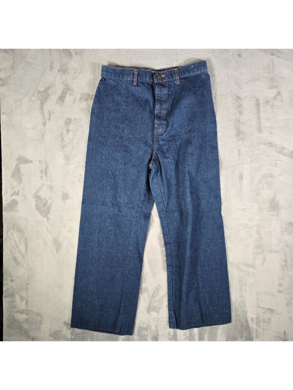 Vintage 1970s Women's Levi's Orange Tab A-Line Scoville Zipper Jeans (29 in)